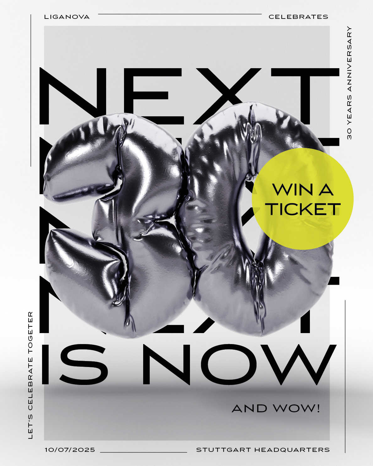 Next is now - Win a ticket